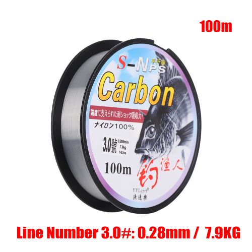 Generic 100M Monofilament Thread Material Nylon Fishing Line For