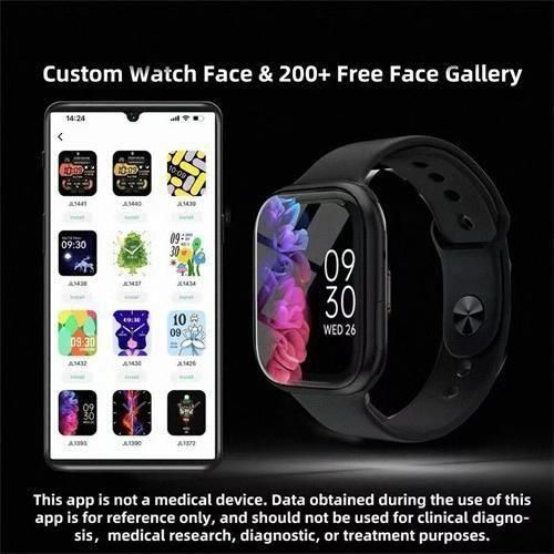 Generic Series 10 7-in-1 Strap 2.2" Bluetooth Call Full Touchscreen Smartwatch- For Android and iOS - image 7