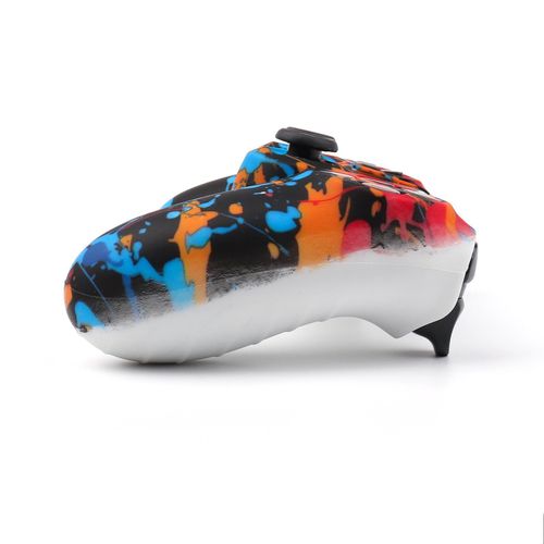 product_image_name-Sony-VividGrip Silicone Paint-Splatter Cover Skin Case for PS4 Pad Controller -4