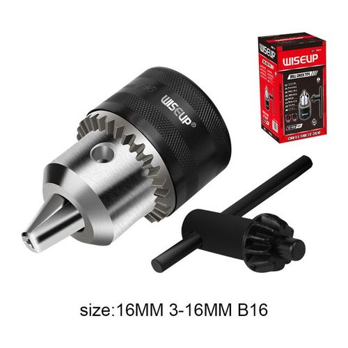 Generic Wiseup 3 8 24unf 0.6 10mm Keyless Metal Drill Chuck With Chuck Key Convert Impact Driver Hammer And Wrench To Electric Drill Jumia Nigeria