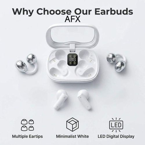 Generic 2-In-1 High Definition Ear Clip Wireless Bluetooth Earbuds
