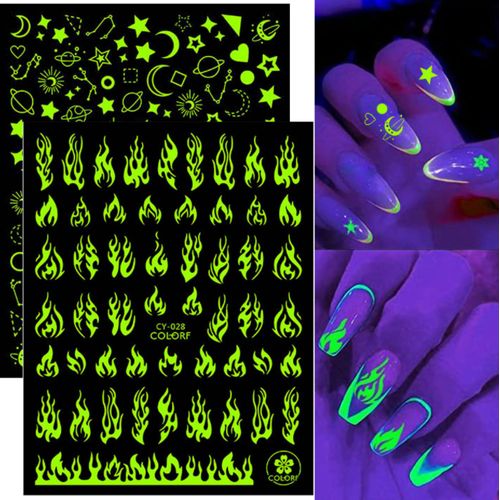 3D Fire Flame Nail Stickers Flower Abstract Design Nail Art Decals Fashion  Lines Stripe Tape Wraps Slider for Nail Decorations - buy 3D Fire Flame  Nail Stickers Flower Abstract Design Nail Art