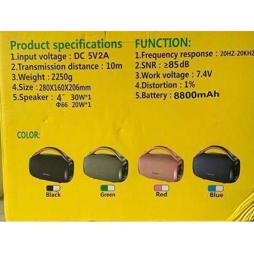 Generic BoomBest Portable Bluetooth Speaker Wireless Stereo Sound Speaker - image 2