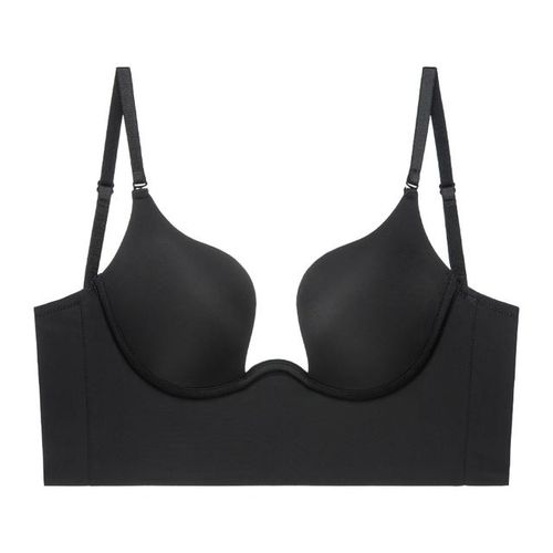 Women's Deep V Low Cut Bra / Ladies Invisible Push Up Plunge Bras