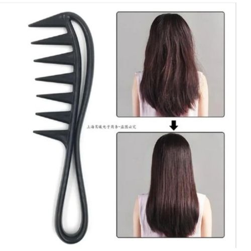 product_image_name-Generic-Wide Tooth Curly Hair Styling Comb ( Men & Women)-1