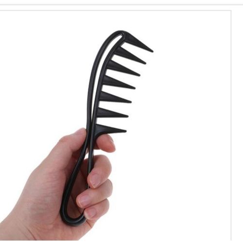 product_image_name-Generic-Wide Tooth Curly Hair Styling Comb ( Men & Women)-4