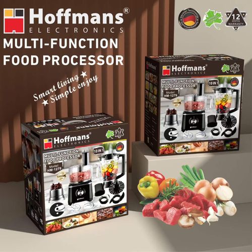 Hoffmans 10in1 Multifunctional Food Processor - 1000w - image 2