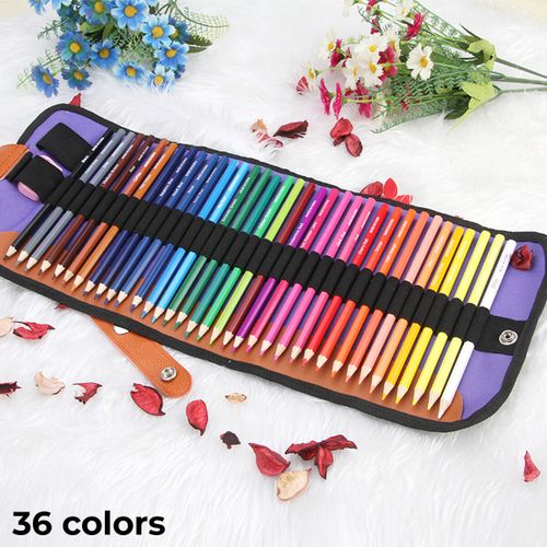 72PCS Drawing & Art Supplies Kit, Colored Sketching Pencils for