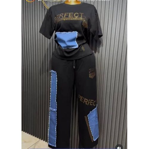 Fashion Perfect Ladies up and down jeans