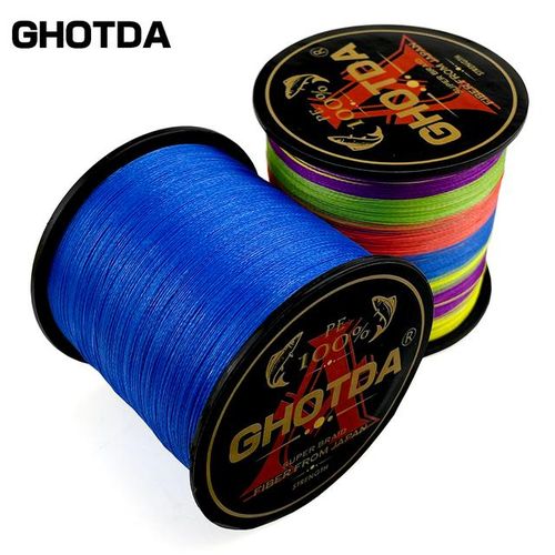 Generic Ghotda 500m 8 Strands Braided Fishing Line Multifilament 100% Pe  Japanese Technology Super Strong Fly Fishing Line