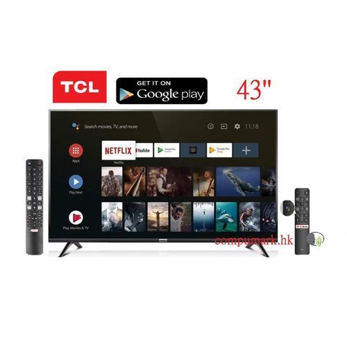 TCL Android Smart 43 Inch Full HD TV- TCL43S6500 