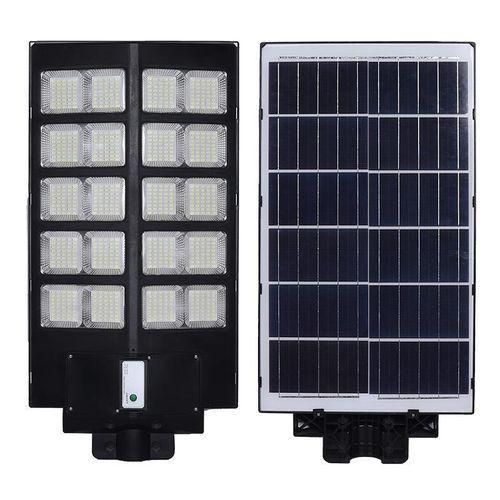 Light ESCLIGHTING Solar Street Lamp + Remote Control - 300W - Black
