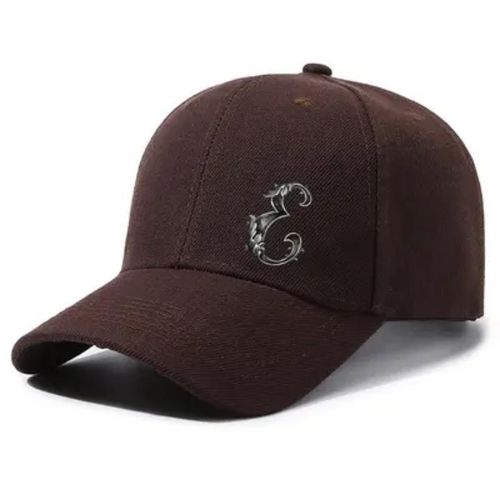 Fashion Coffee Brown Design Face Cap