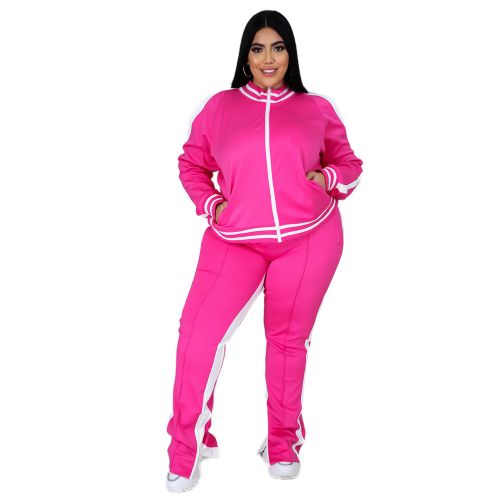 Plus Size Sets Women's Clothes Tracksuit 2 Piece Outfits Sweatshirt  Sweatpants