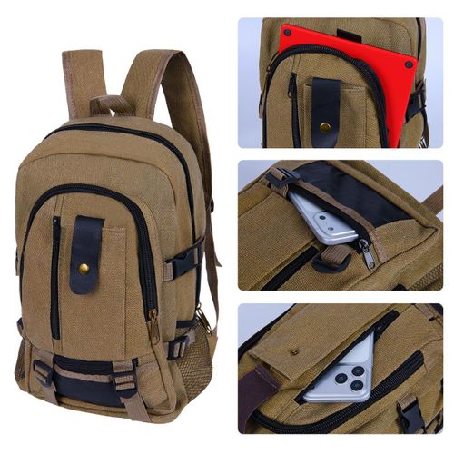 Generic 3 Piece Backpack Set, School Backpack, Large Capacity Multi Pocket Laptop Bag, Travel Backpack, Students, Work - image 5