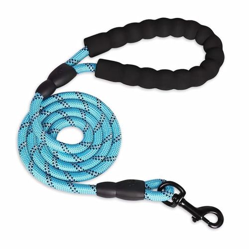 Generic Heavy-Duty Reflective Dog Leash with Comfort Foam Handle - Strong Walking Leash (Grass Green, 3m) - image 8