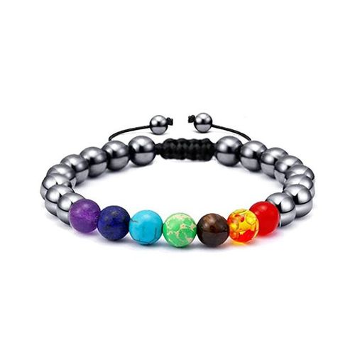 product_image_name-Fashion-Mens Fortified Tiger Eye Black Obsidian Beads Bracelet-1