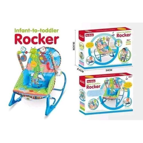 Generic  Baby infant -toddler Rocker blue