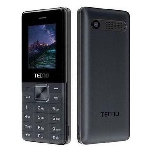 Tecno T301 Dual Sim With Camera & Torch Light, Fm Radio - Black