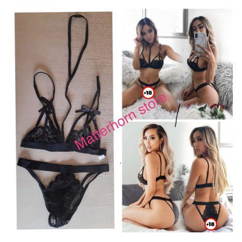 Fashion Women Sexy Attractive Lingerie Bra Pants Set