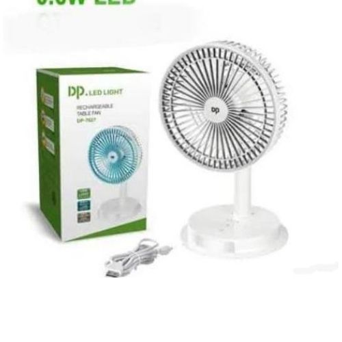 Dp Dp Rechargeable Fan With Inbuilt Làmp - image 2