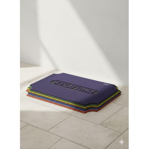 Generic 60x90cm Welcome Rubber Foot Mat