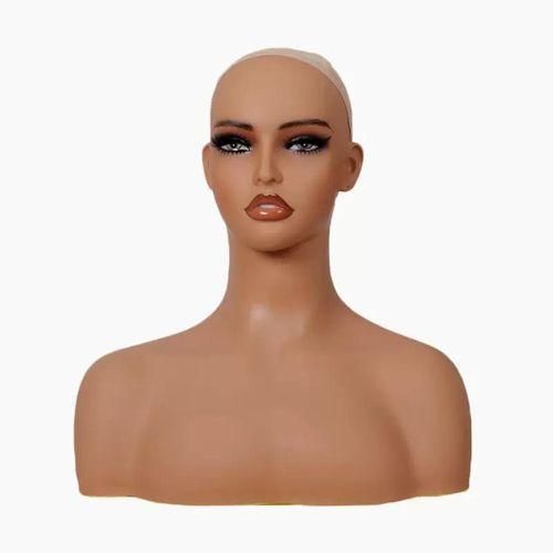 Generic Display mannequin head with a shoulder -1pc