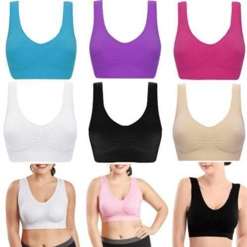 product_image_name-Fashion-4pieces Ladies Tube Camisole / Strapless Bra-Top - FOR M-L BREASTS-1