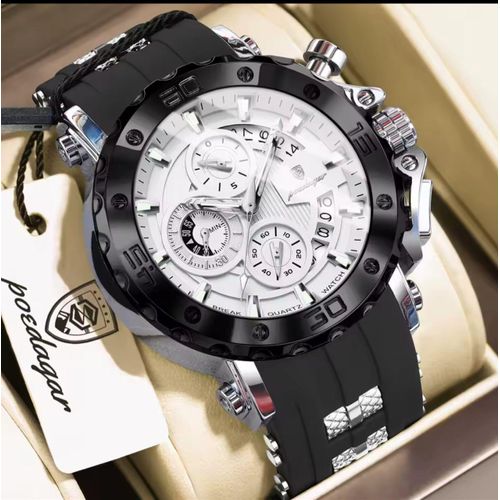 POEDAGAR Precise 30 ATM Deep Waterproof Automatic Mechanical Movement Classic Wrist Watch For Men