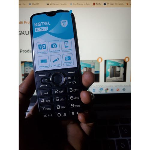 product_image_name-Kgtel-Basic Mobile Phone with Dual SIM, FM Radio, and Spotlight-1