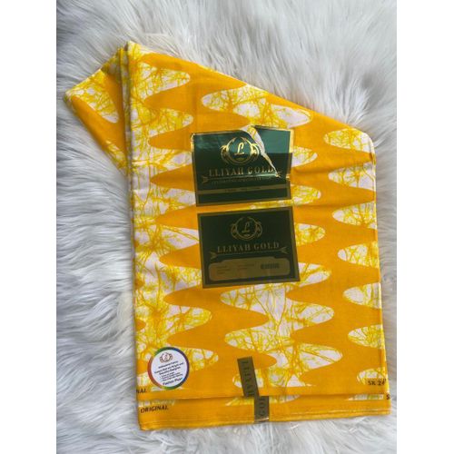 product_image_name-Fashion-LLIYAH GOLD ANKARA FABRIC 6YARD -1