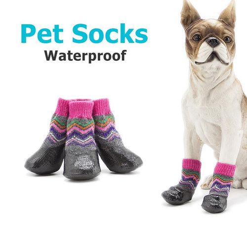 Waterproof dog socks pets at home on sale