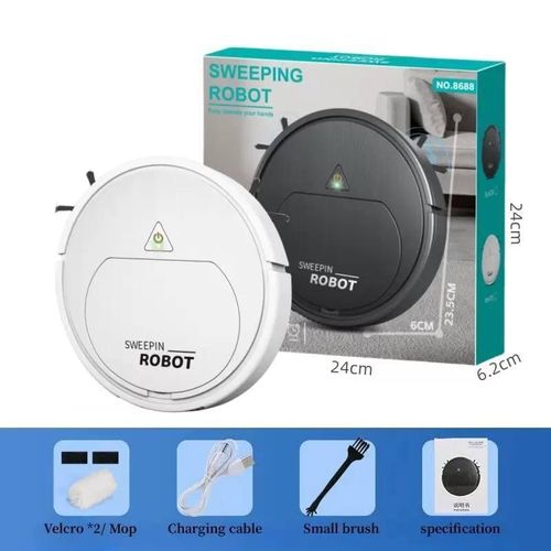 Generic SMART RECHARGEABLE 3-IN-1 SWEEPING ROBOT VACUUM CLEANER