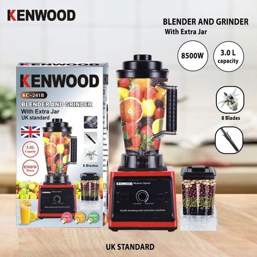 Kenwood Heavy Duty Blender - 3L -2 Jars - 8000w