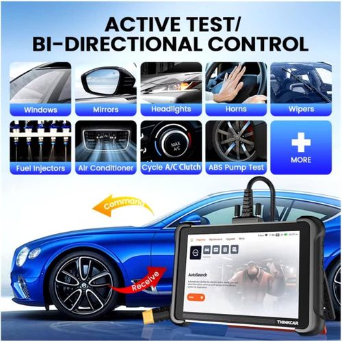 Thinkcar THINKSCAN 689 Car Scanner Full System+Reset+IMMO+ECU CANFD&DoIP Lifetime Free - image 3