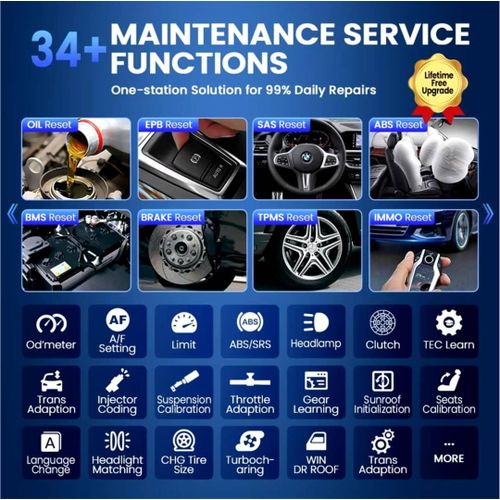 Thinkcar THINKSCAN 689 Car Scanner Full System+Reset+IMMO+ECU CANFD&DoIP Lifetime Free - image 4
