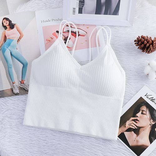 Fashion Camisole Vests Tanks Women Tops Underwear Bra Tees Ladies ...