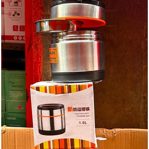 Generic Hand pan resistant hot food flask