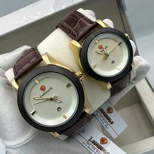 product_image_name-Lookworld-Casual Unique Men’s Brown Leather Strap Wrist Watch-1