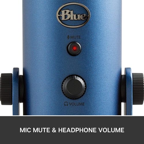 Yeti (Midnight Blue) Microphone usb Blue