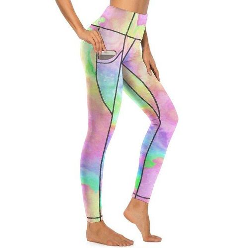 Rainbow Sexy Women Yoga Pants