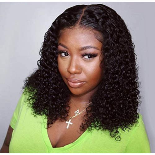 product_image_name-Generic-Kinky Curly Hair Wig With Closure Natural Colour-1