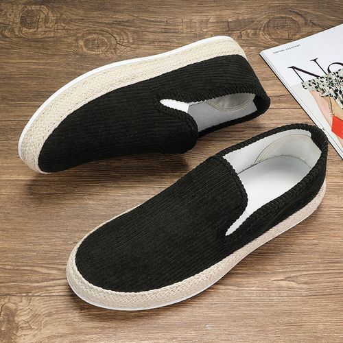 Flangesio Suede Leather Loafers Men Slip-Ons Shoes Summer High Quality ...