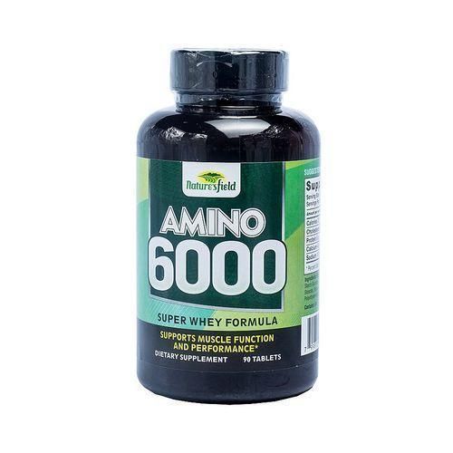 nature's field Amino 6000 Super Whey Formula - 90 Tablets