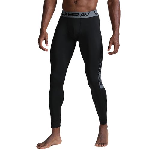 Fashion Sports Tights Men's Quick-drying Leggings Compression Basketball  Training L Running Sports Fitness Pants Men