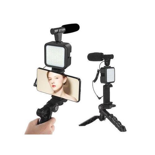 Generic Vlogging Kit Potable Handheld Gimbal Phone Stabilizer