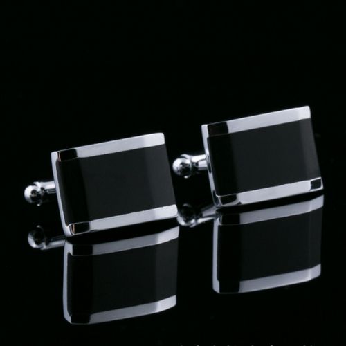 product_image_name-Fashion-Colorful Men Shirt Cuff Links Cufflinks+ Gift Box-1