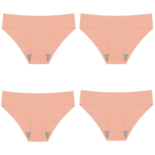 Generic 4PCS Set Women's Panties Slik Female Underwear 13 Color
