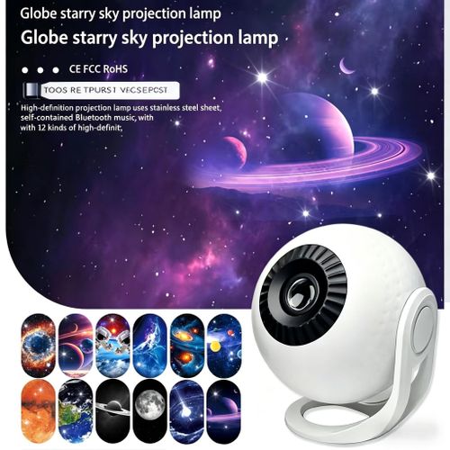 Generic Galaxy Projector 12 Styles of Starry Sky Projector Night Lights with Adjustable Focus - image 7
