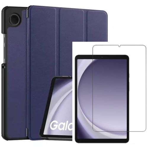 product_image_name-Generic-Samsung Galaxy Tab A9 Smart Leather Case & Screen Protector - 8.7 Inch-2